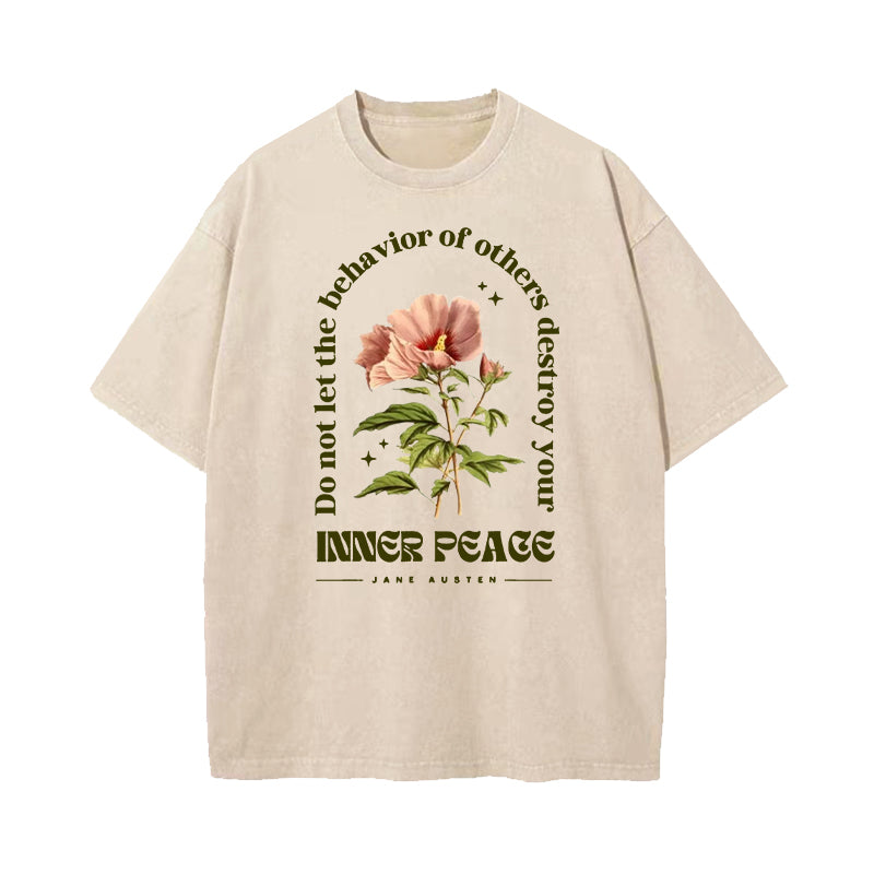 Jane Austen Sense and Sensibility Washed T-Shirt
