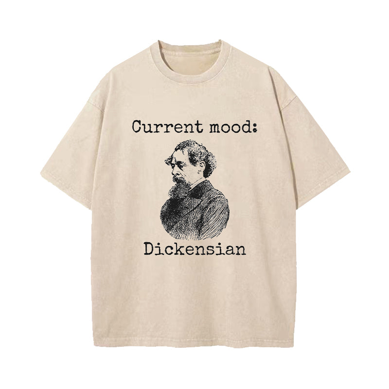 Current Mood Dickensian Washed T-Shirt