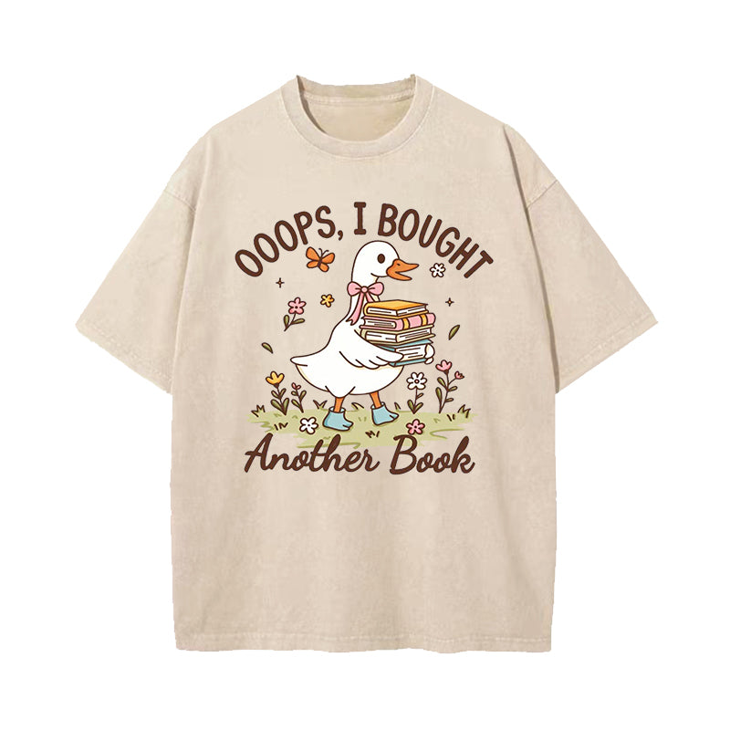 Silly Goose Got More Books Washed T-Shirt