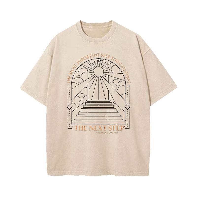 The Next Step Stormlight Archives Inspirational Washed T-Shirt