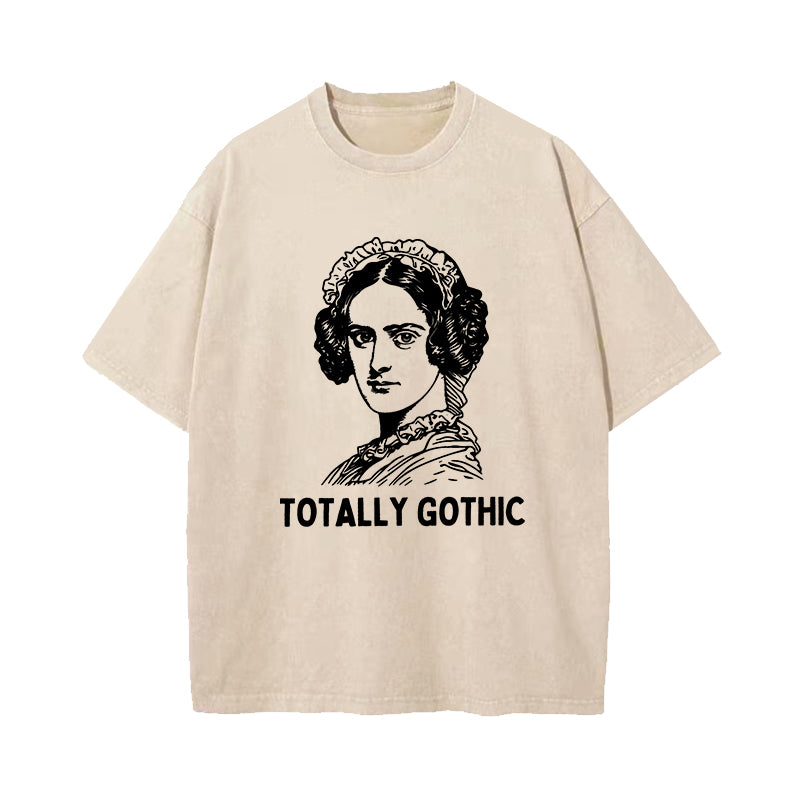 Totally Gothic Mary Shelley Washed T-Shirt