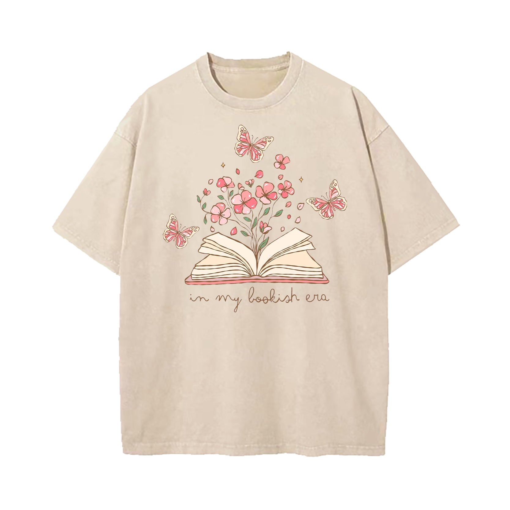 In My Bookish Era Washed T-Shirt