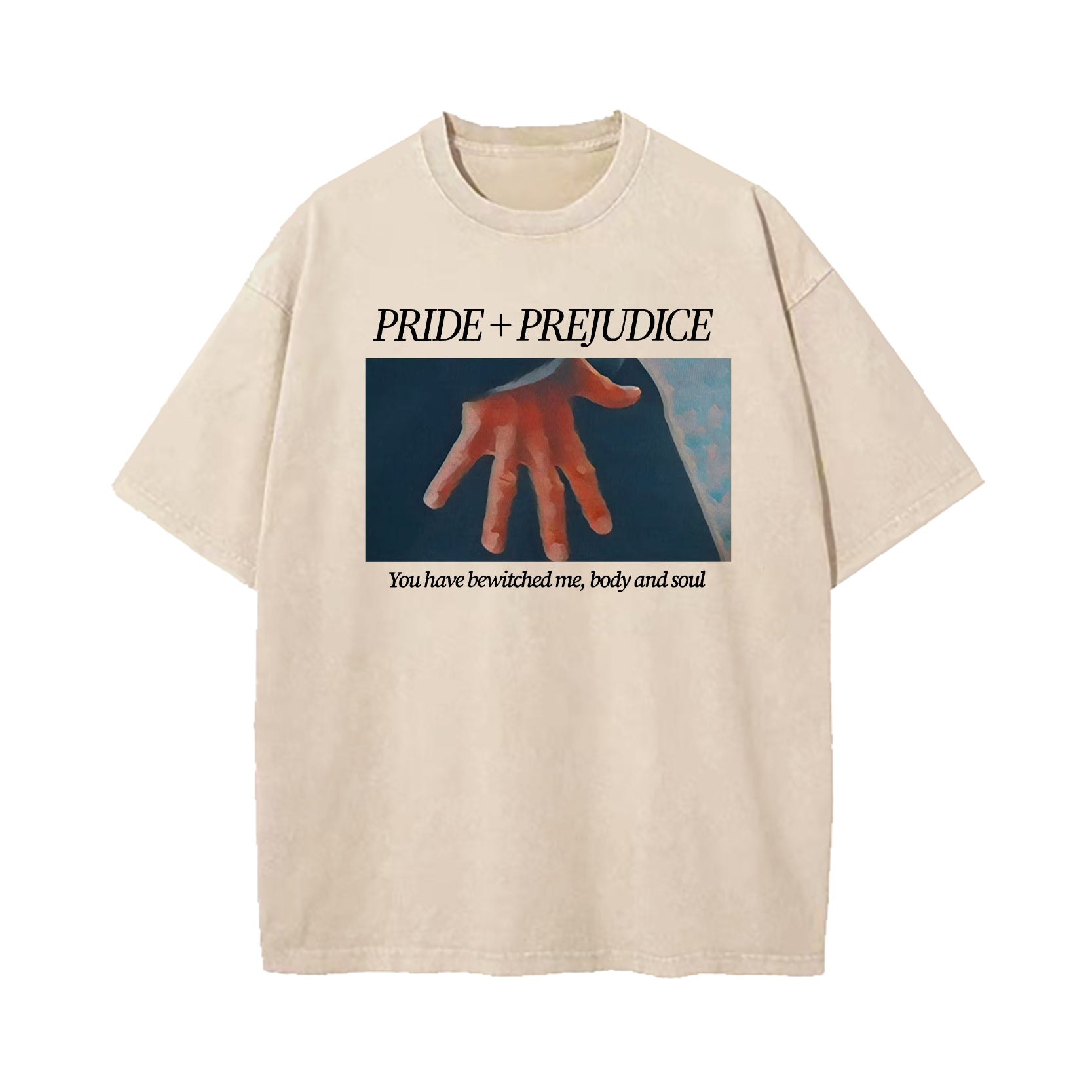 Pride And Prejudice Hand Flex Washed T-Shirt
