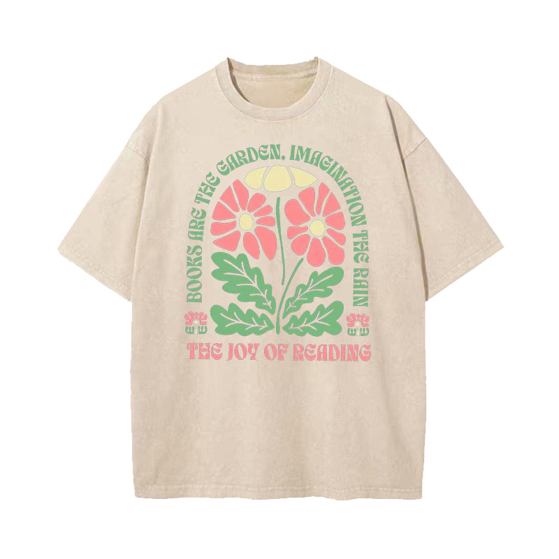 The Joy of Reading Washed T-Shirt