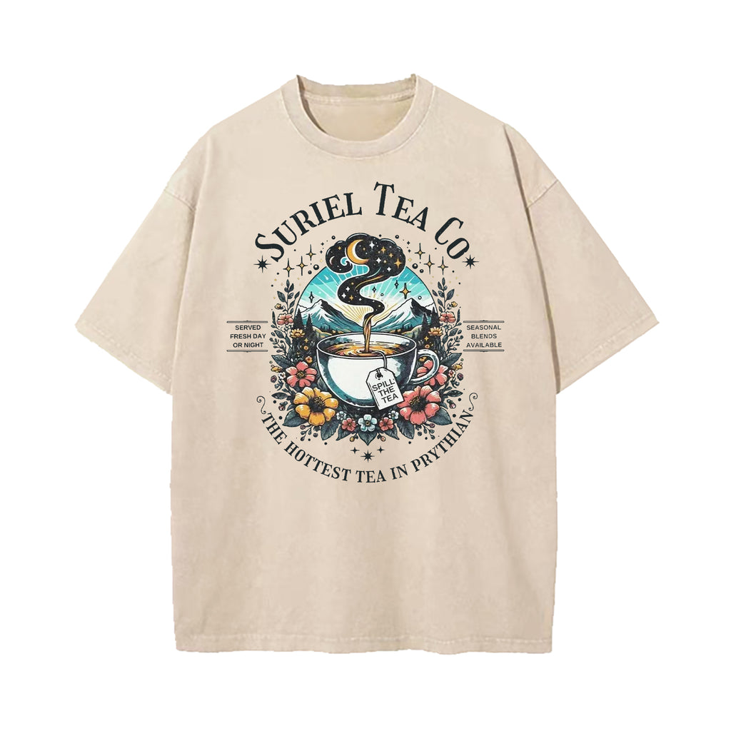 Suriel Tea Co Washed T-Shirt