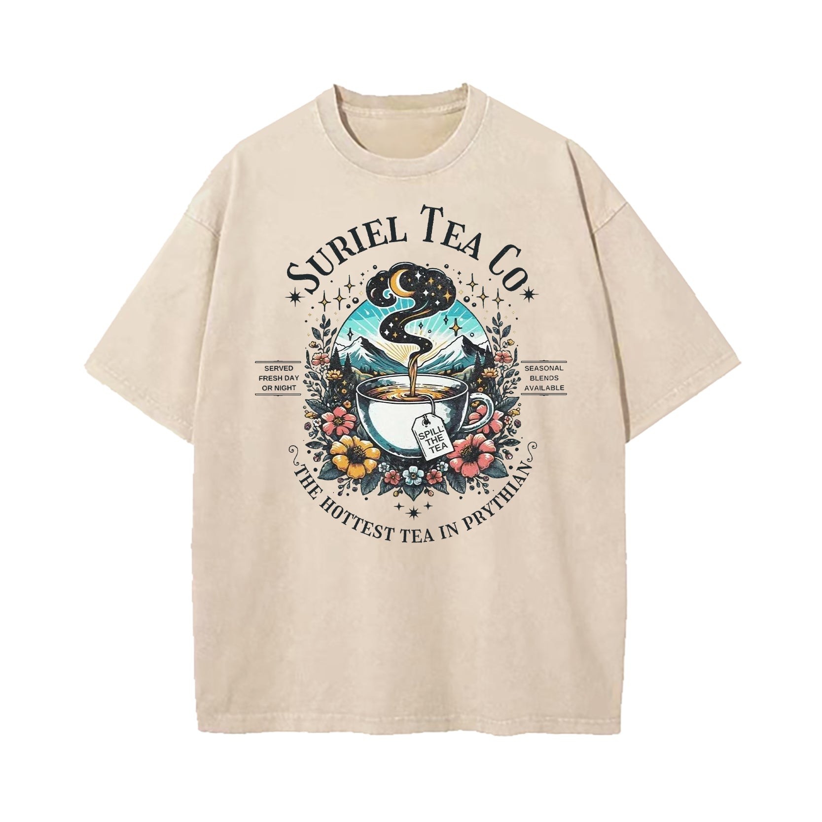 Suriel Tea Co Washed T-Shirt