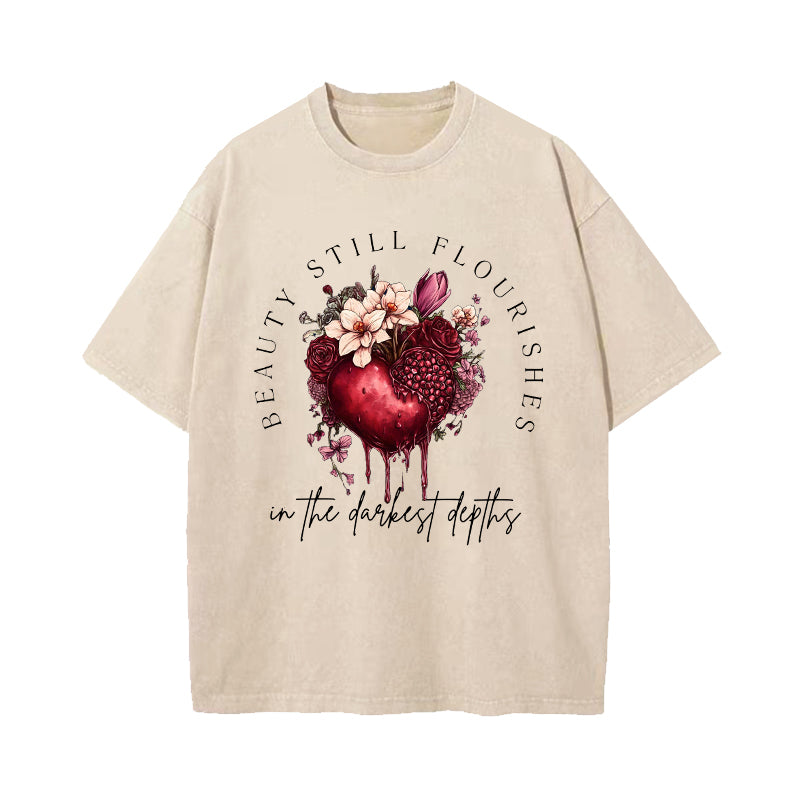Persephone Pomegranate Hades Washed T-Shirt