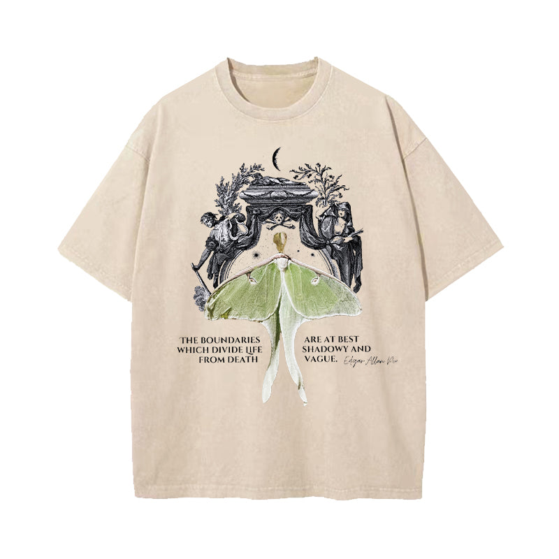 The Boundaries Which Divide Life From Death Washed T-Shirt