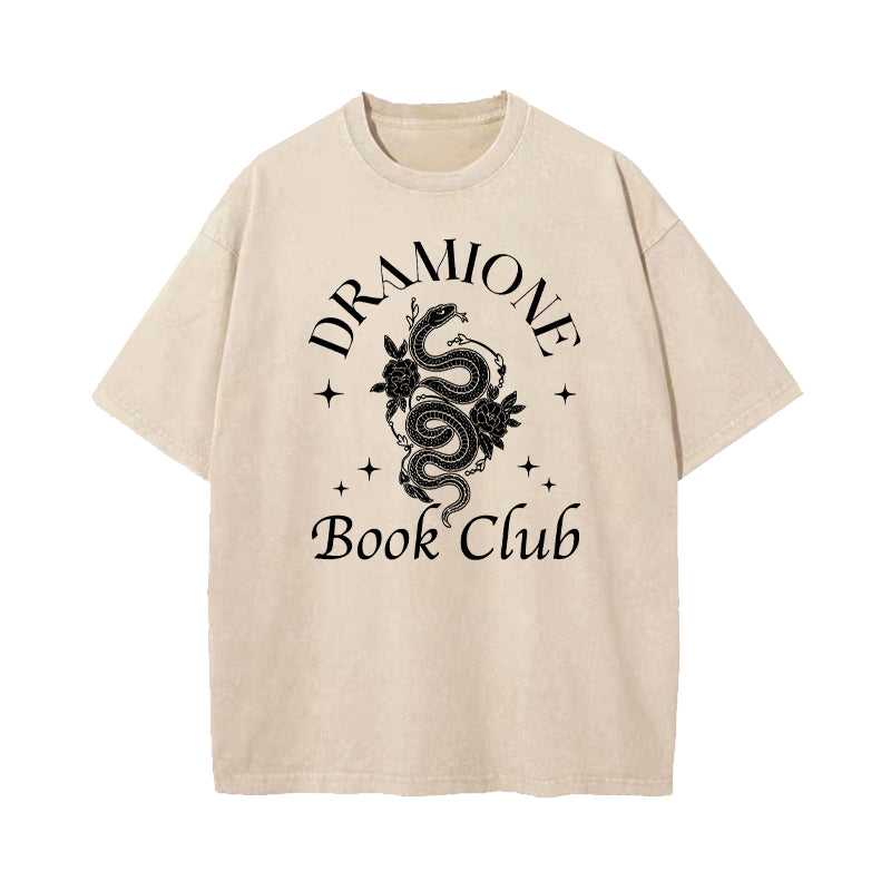 Dramione Enemies To Lovers Book Club Washed T-Shirt