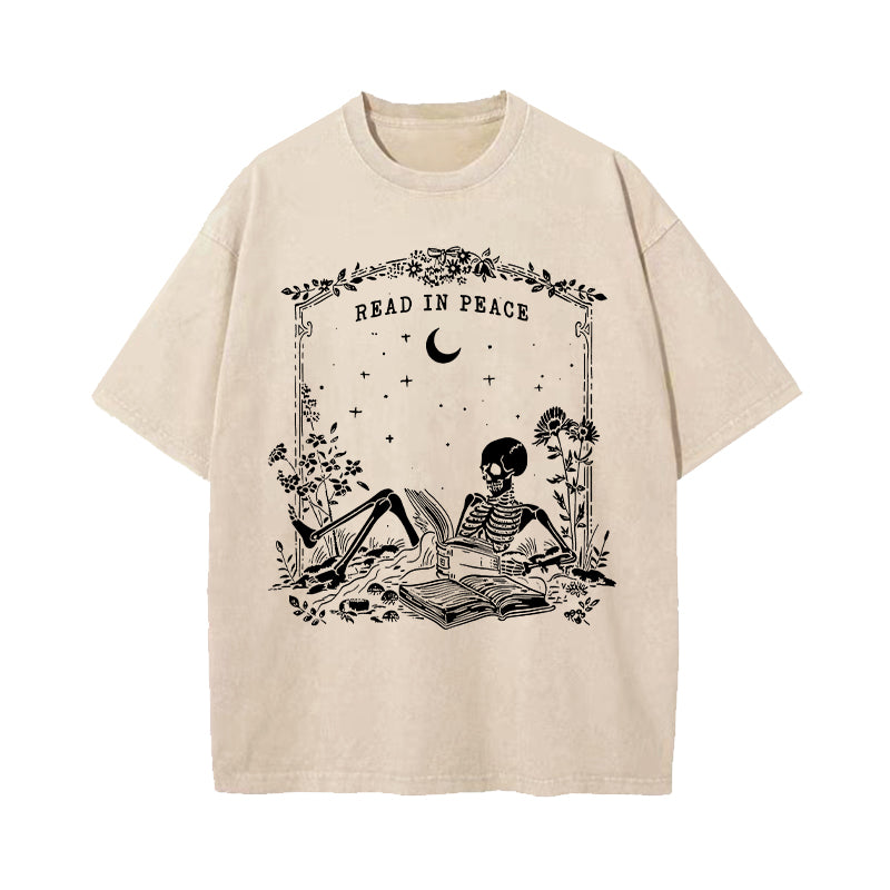 Read In Peace Washed T-Shirt