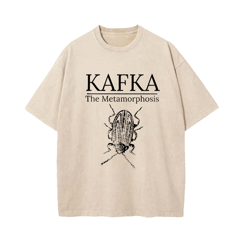 The Metamorphosis Franz Kafka Washed T-Shirt