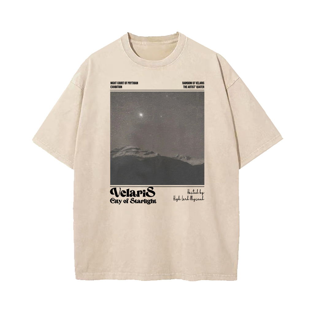 SJM Velaris Night Court Washed T-Shirt