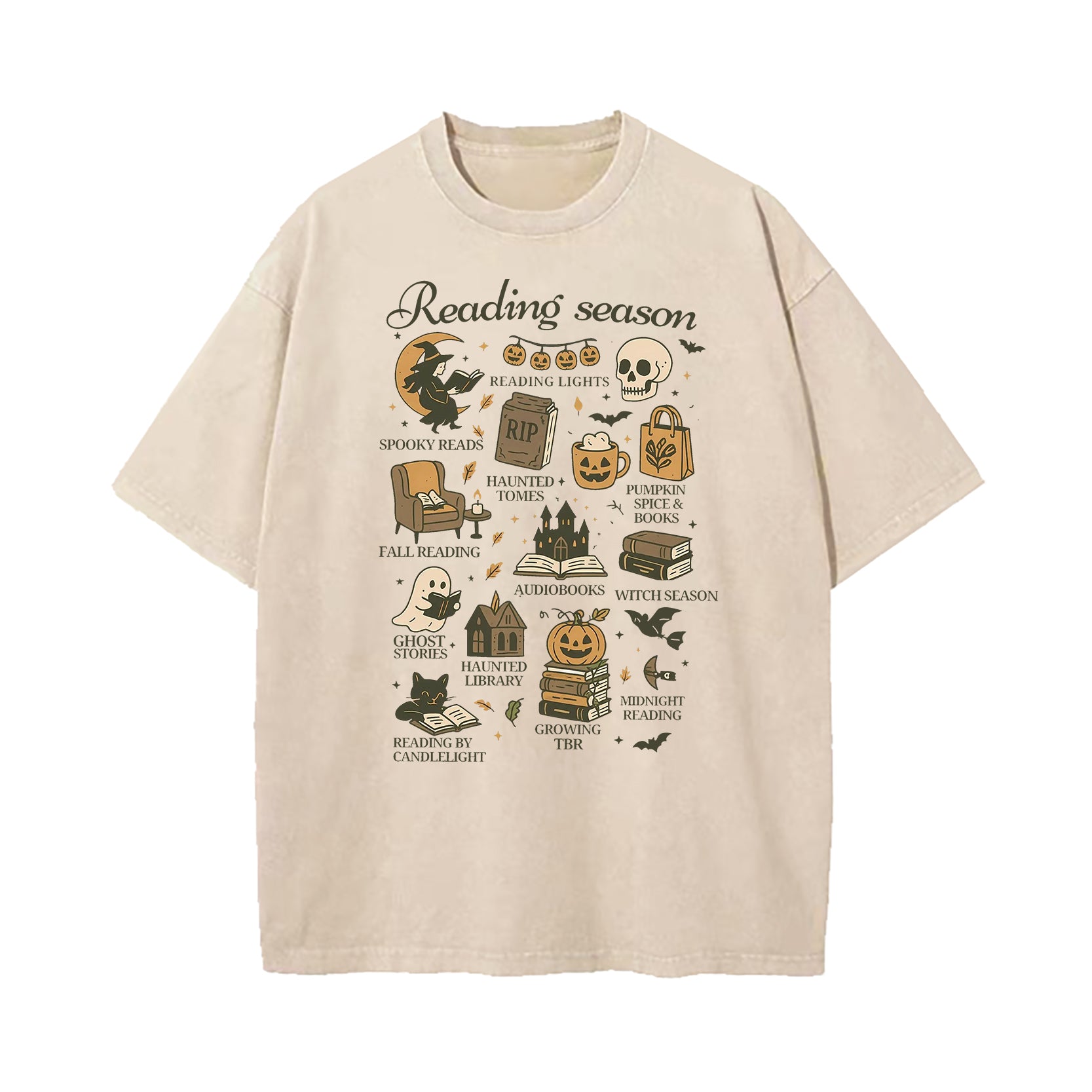 Reading Season Washed T-Shirt
