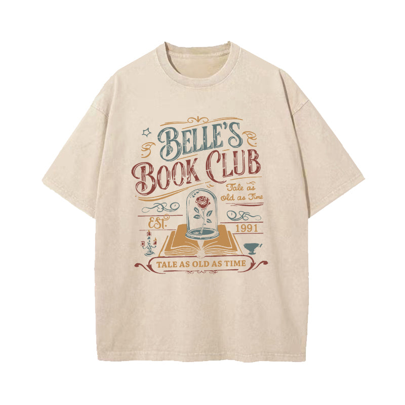 Belle Book Club Washed T-Shirt