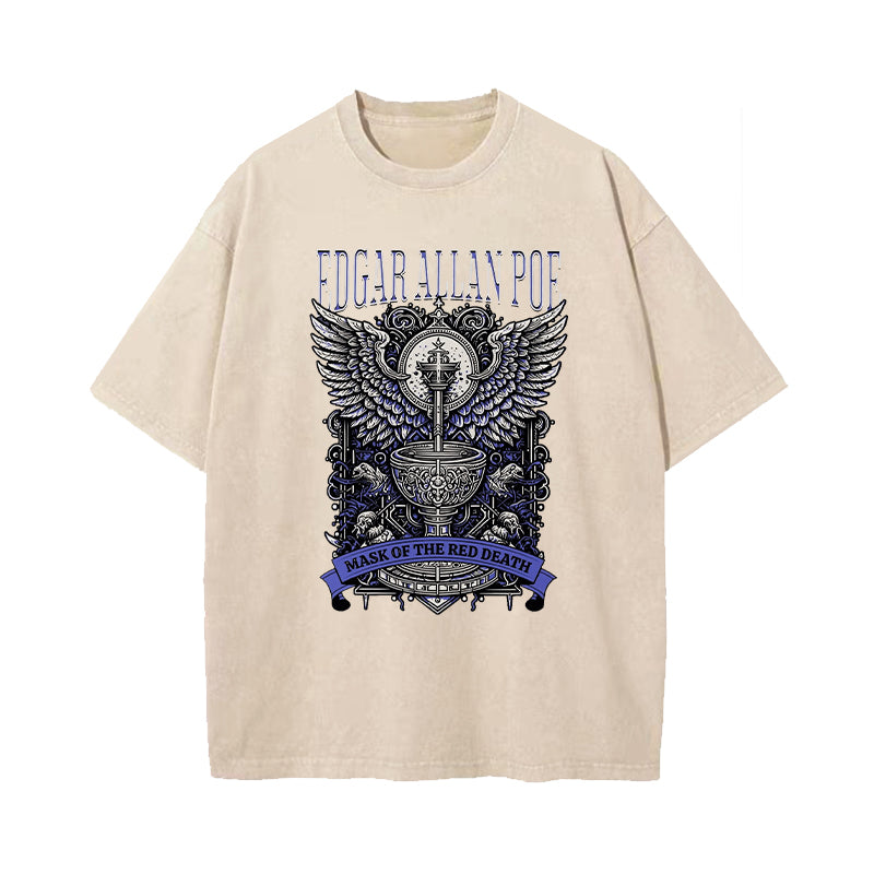 Mask Of The Red Death Washed T-Shirt