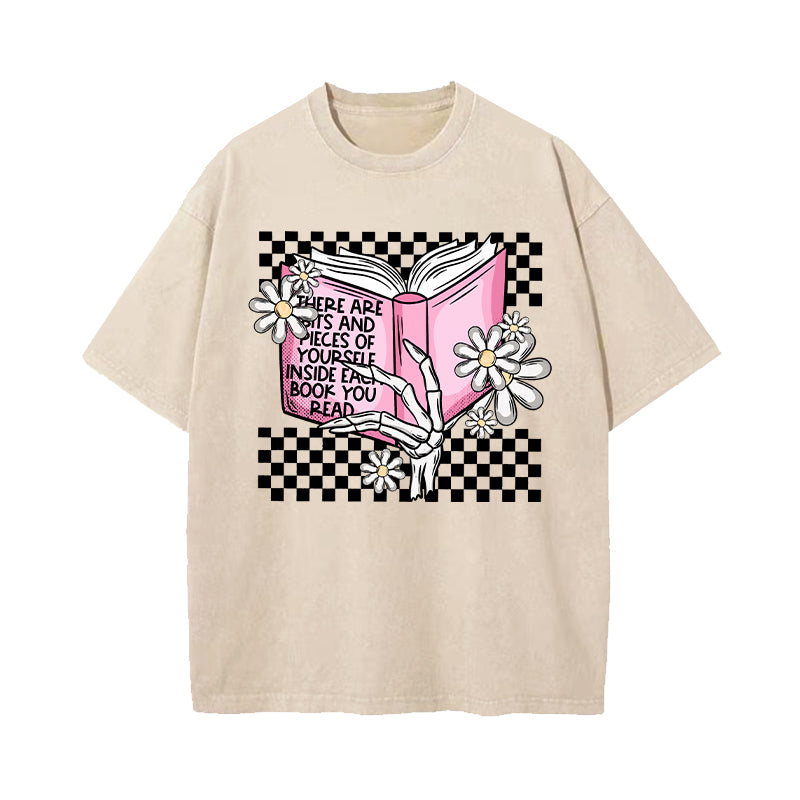 Yourself In Books Washed T-Shirt