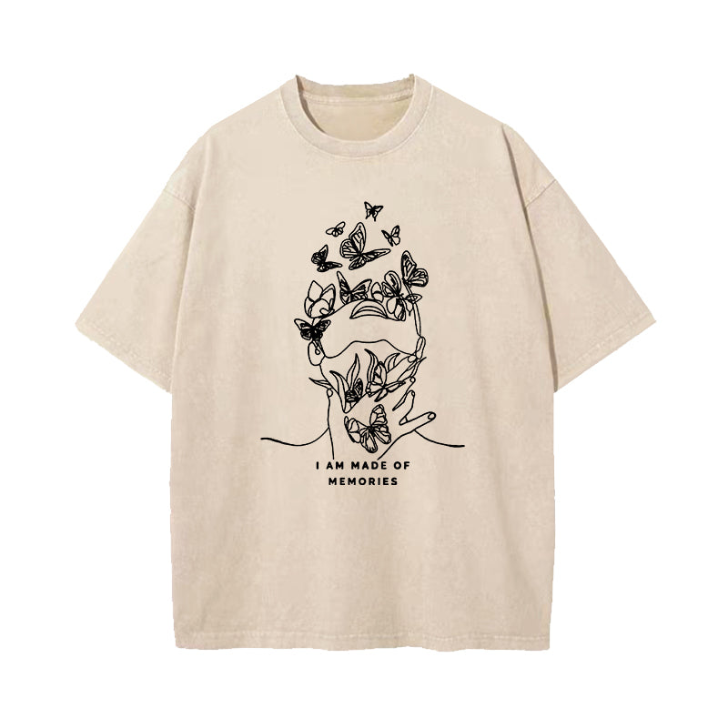 I Am Made of Memories The Song of Achilles Washed T-Shirt