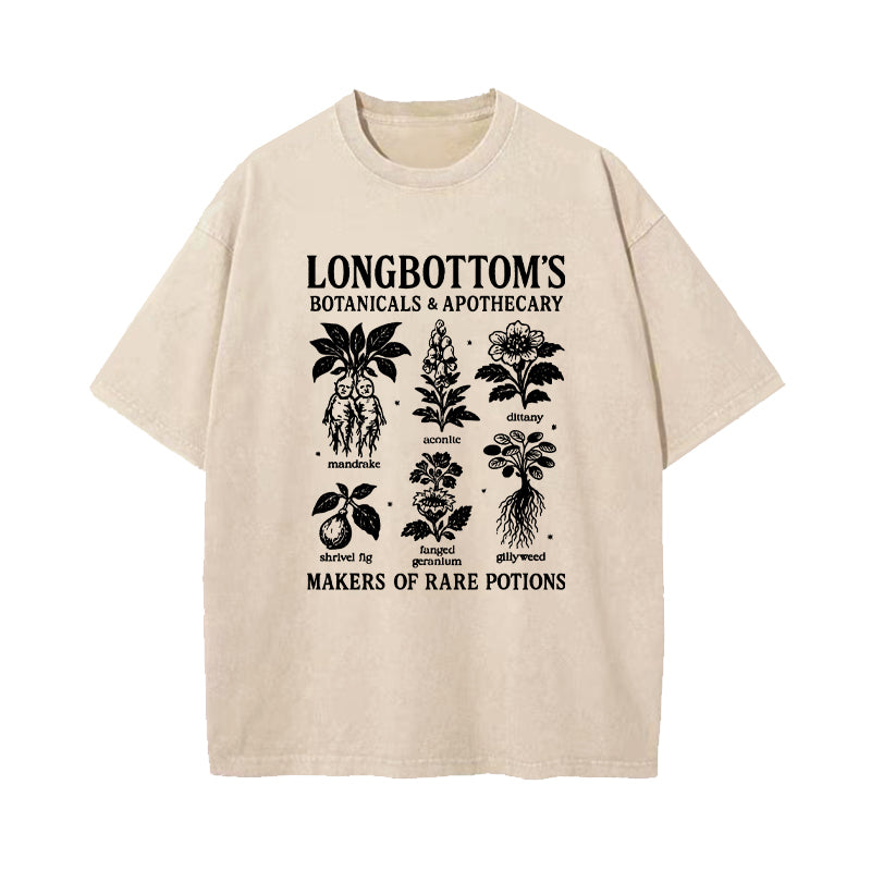 Longbottoms Herbology Potter Washed T-Shirt
