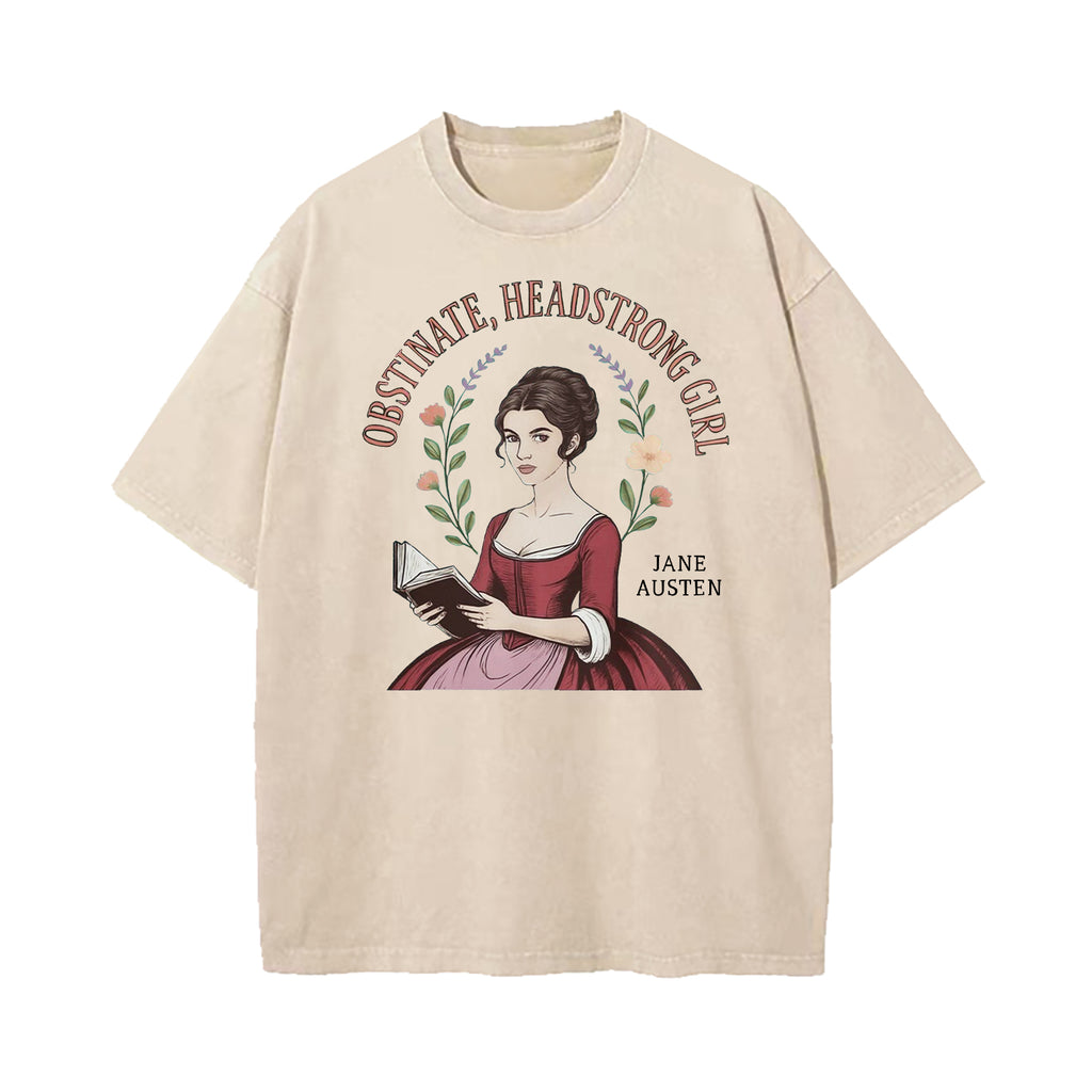 Obstinate Headstrong Girl Washed T-Shirt