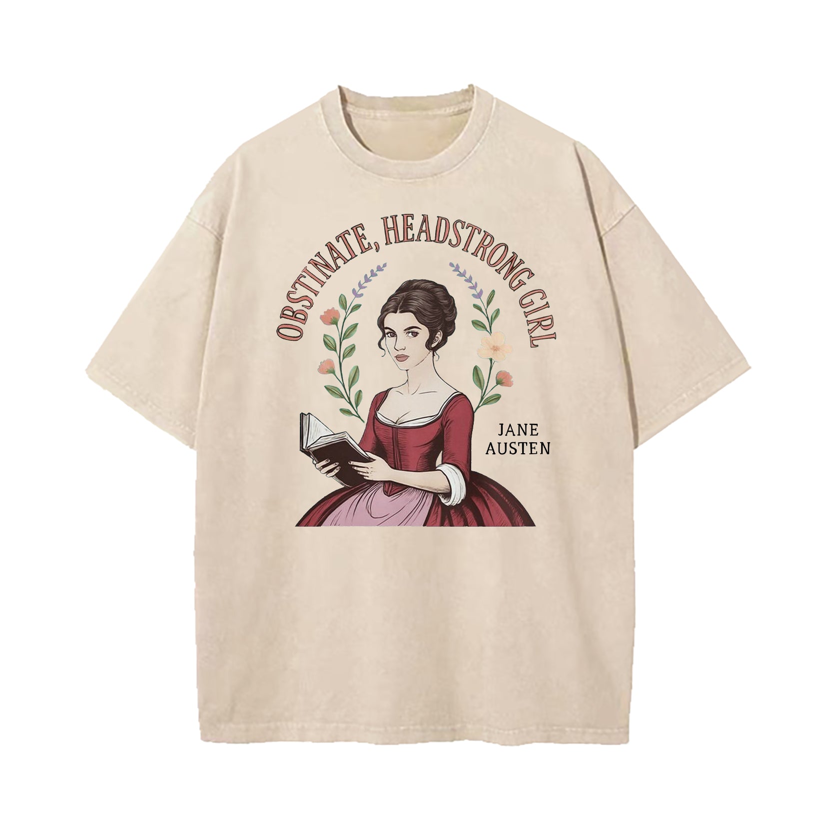 Obstinate Headstrong Girl Washed T-Shirt