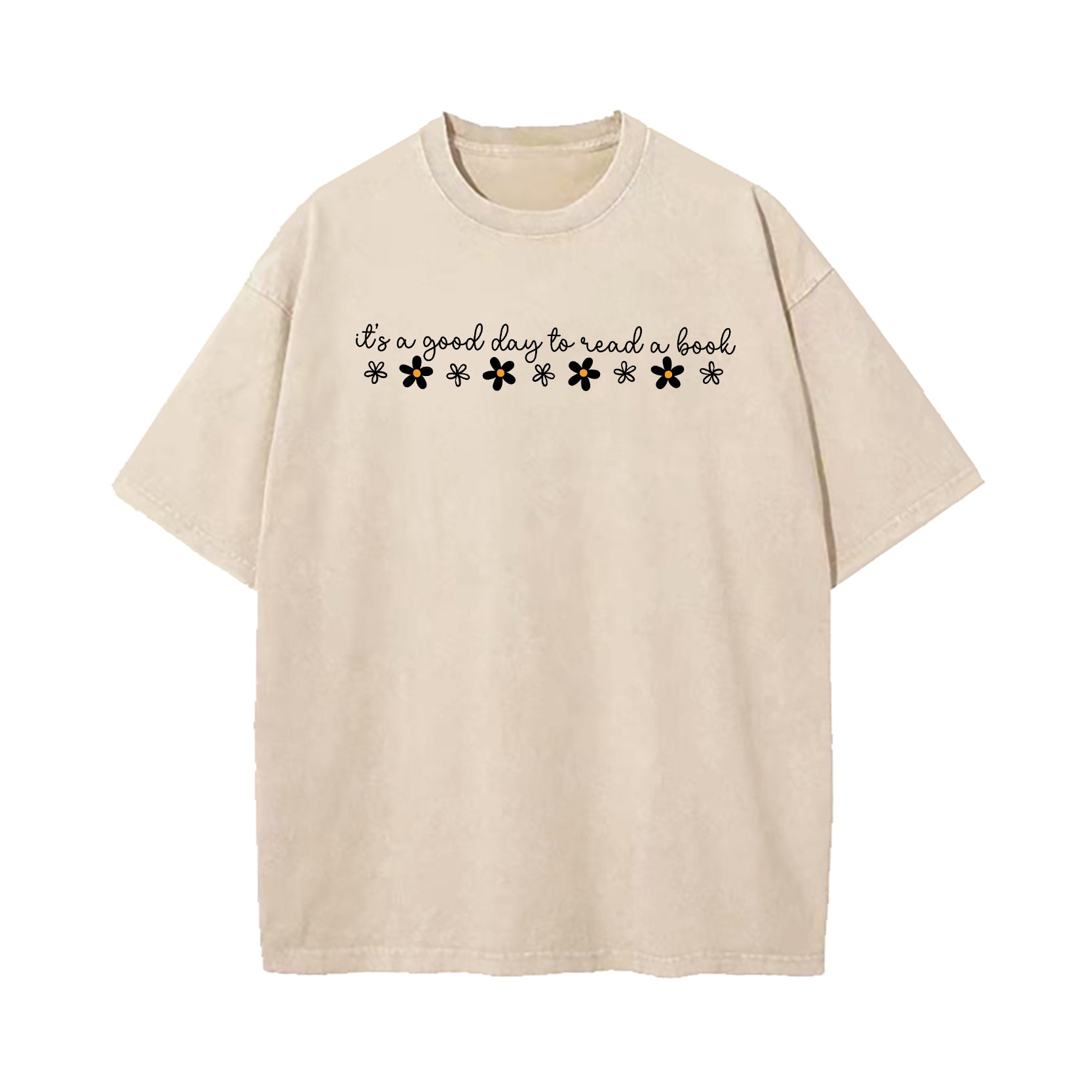 Its A Good Day To Read A Book Washed T-Shirt