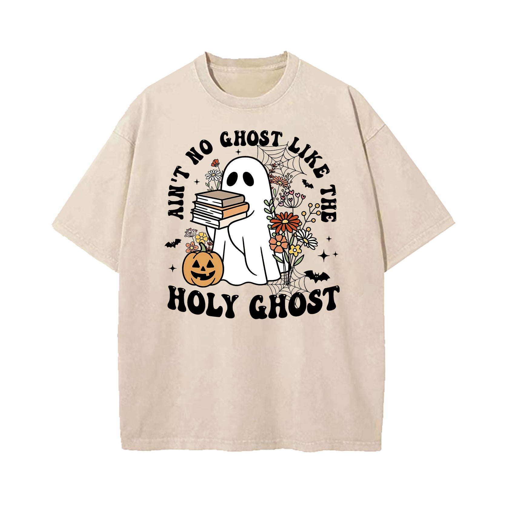 Ain't No Ghost Like the Holy Ghost Washed T-Shirt