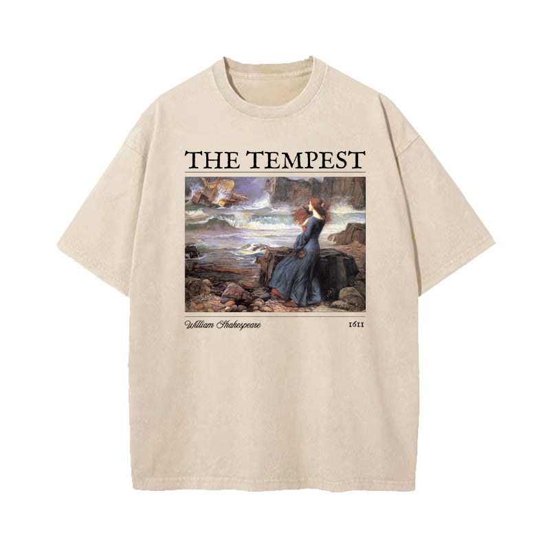 Shakespeare The Tempest Washed T-Shirt