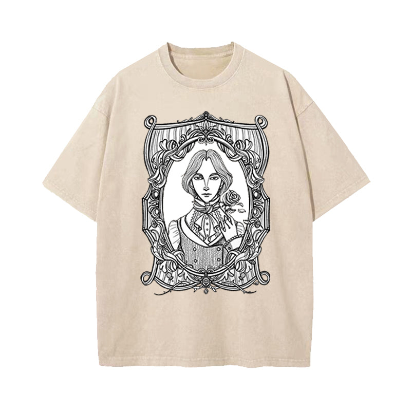 The Picture of Dorian Gray Oscar Wilde Washed T-Shirt