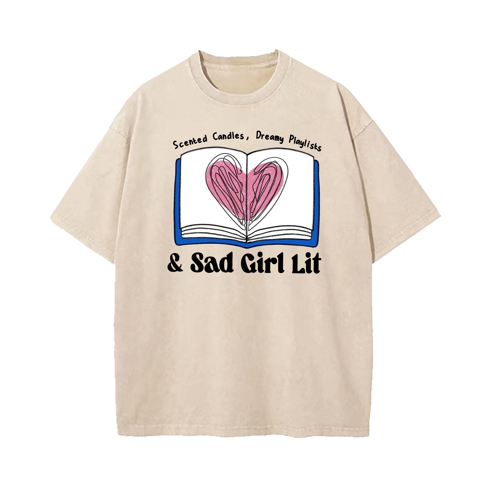 Sad Girl Lit Washed T-Shirt