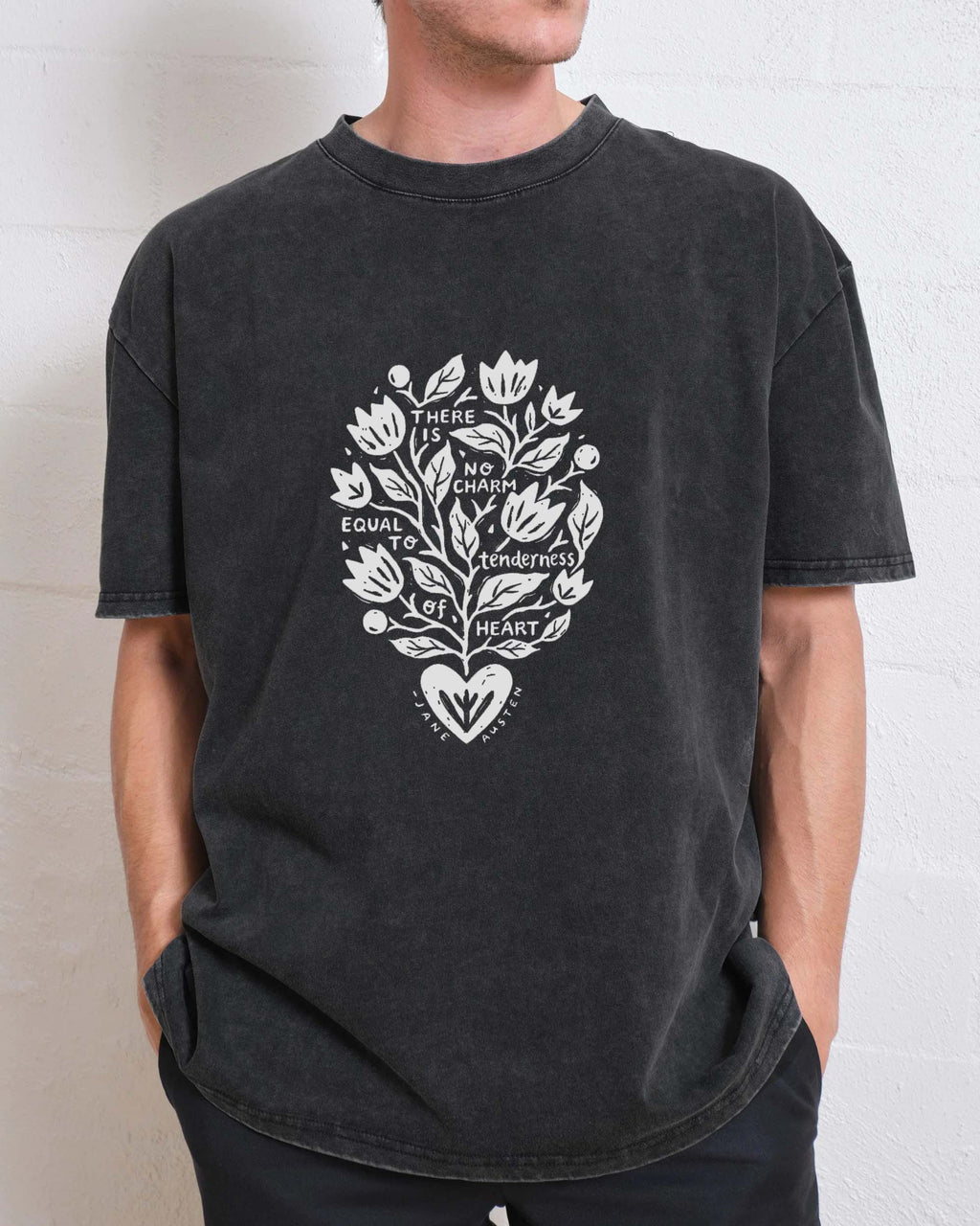 Tenderness of Heart Jane Austen Quote T-Shirt