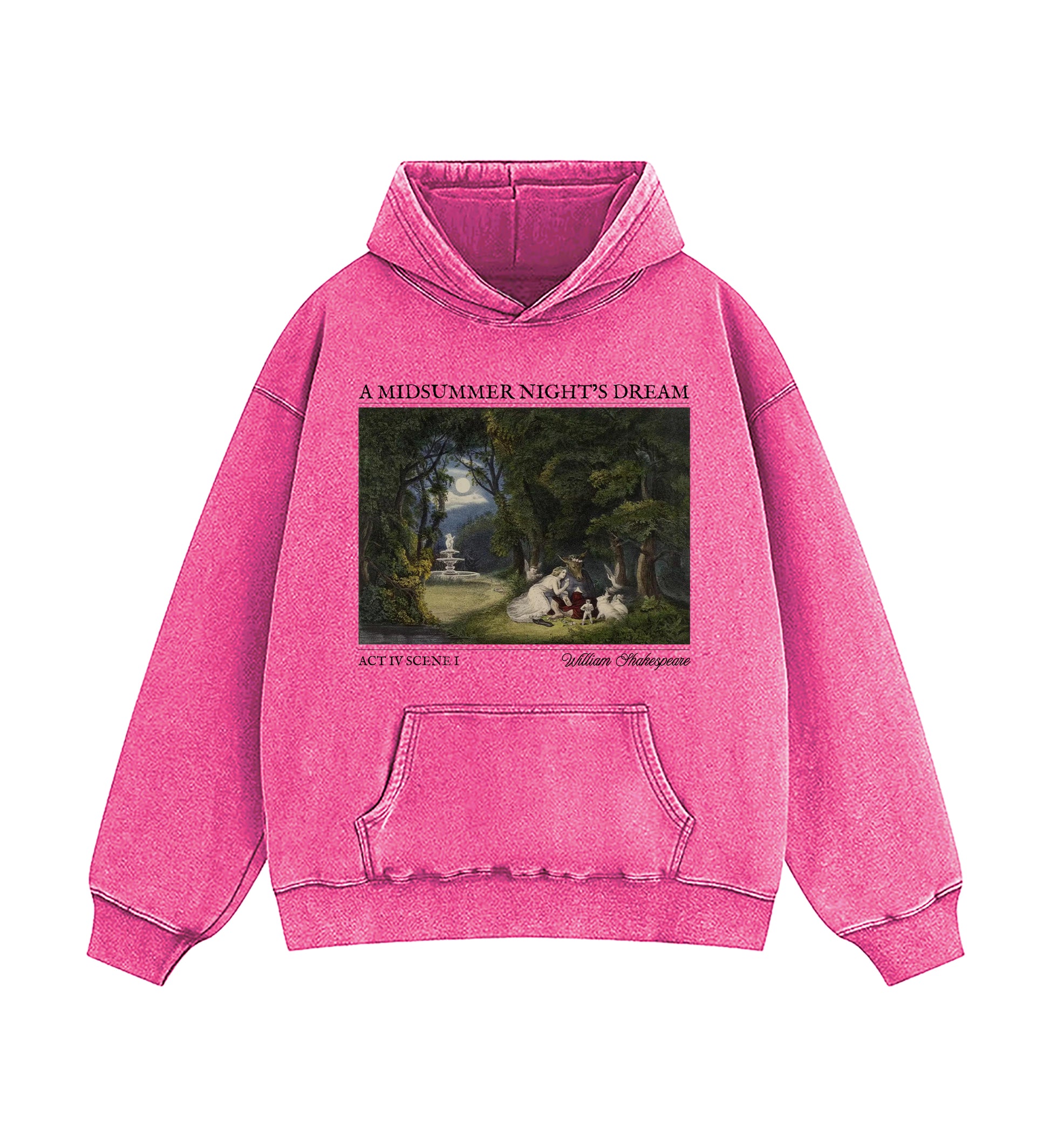 Shakespeare A Midsummer Night's Dream Washed Hoodie