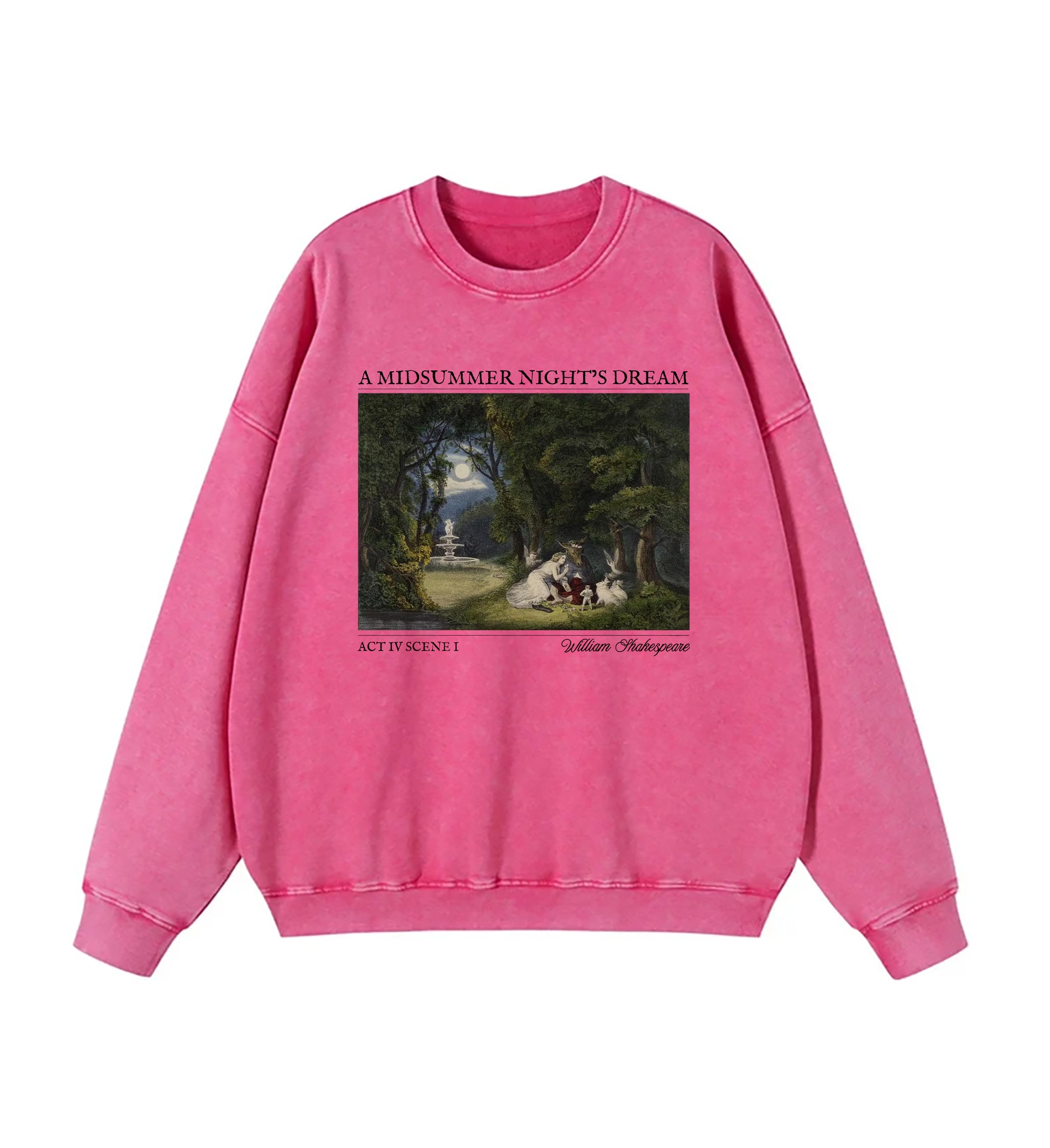 Shakespeare A Midsummer Night's Dream Washed Sweatshirt